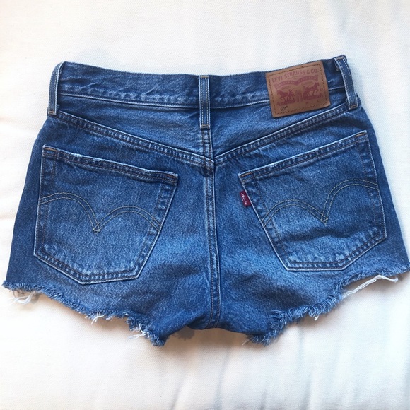 Levi's Pants - Levi’s 501 High Rise Button Fly Jean Short 25